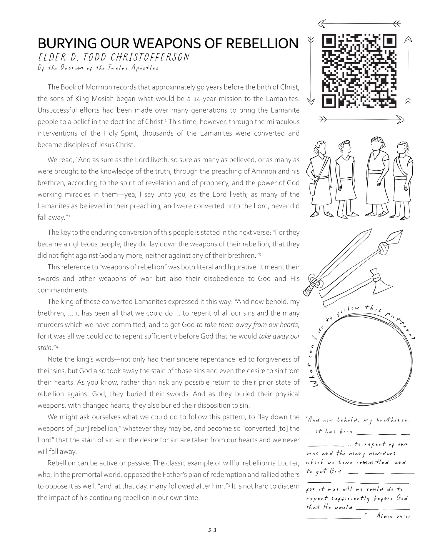 October 2024 General Conference Addresses: Creative Edition